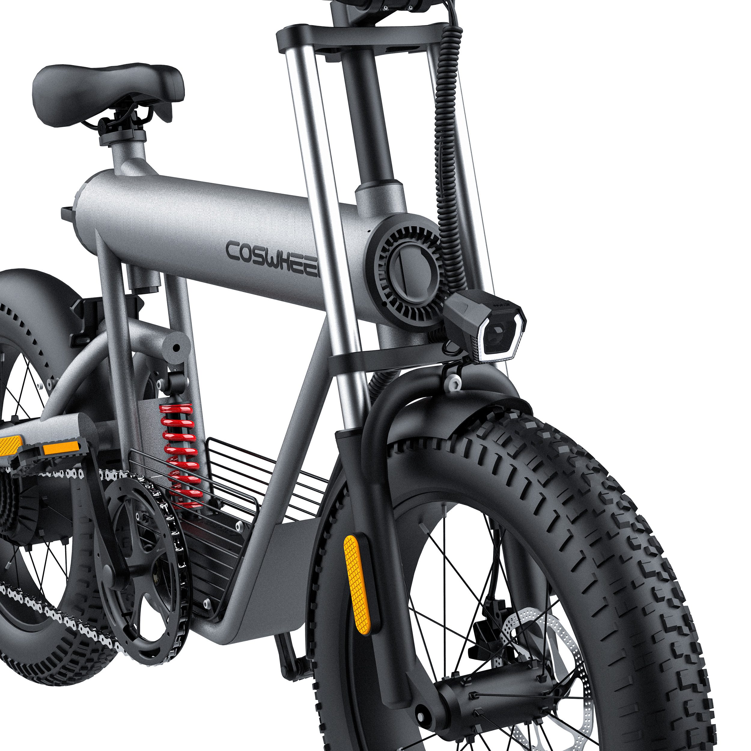 Versatile 20 Inch 500 W Fat Tire E-Bike | COSWHEEL T20 Ebike