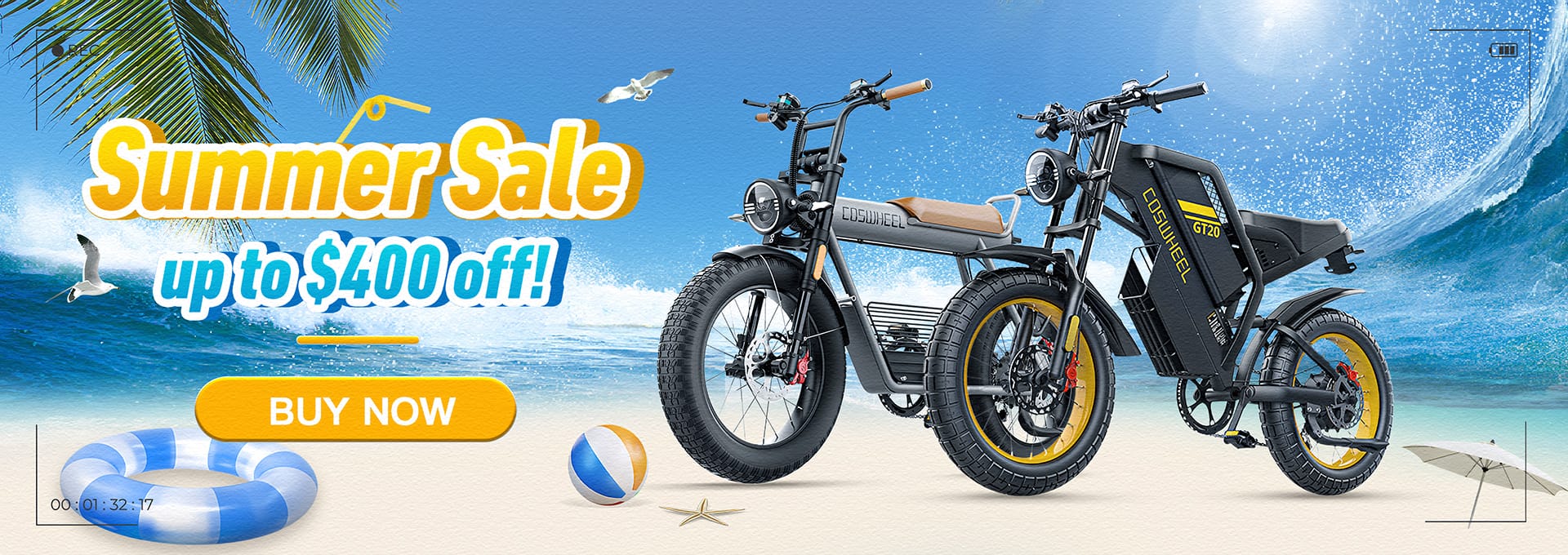 【Lee Moob】COSWHEEL COSWHEEL Ebike Accessories | E Bicycle Accessories | Ebike Parts