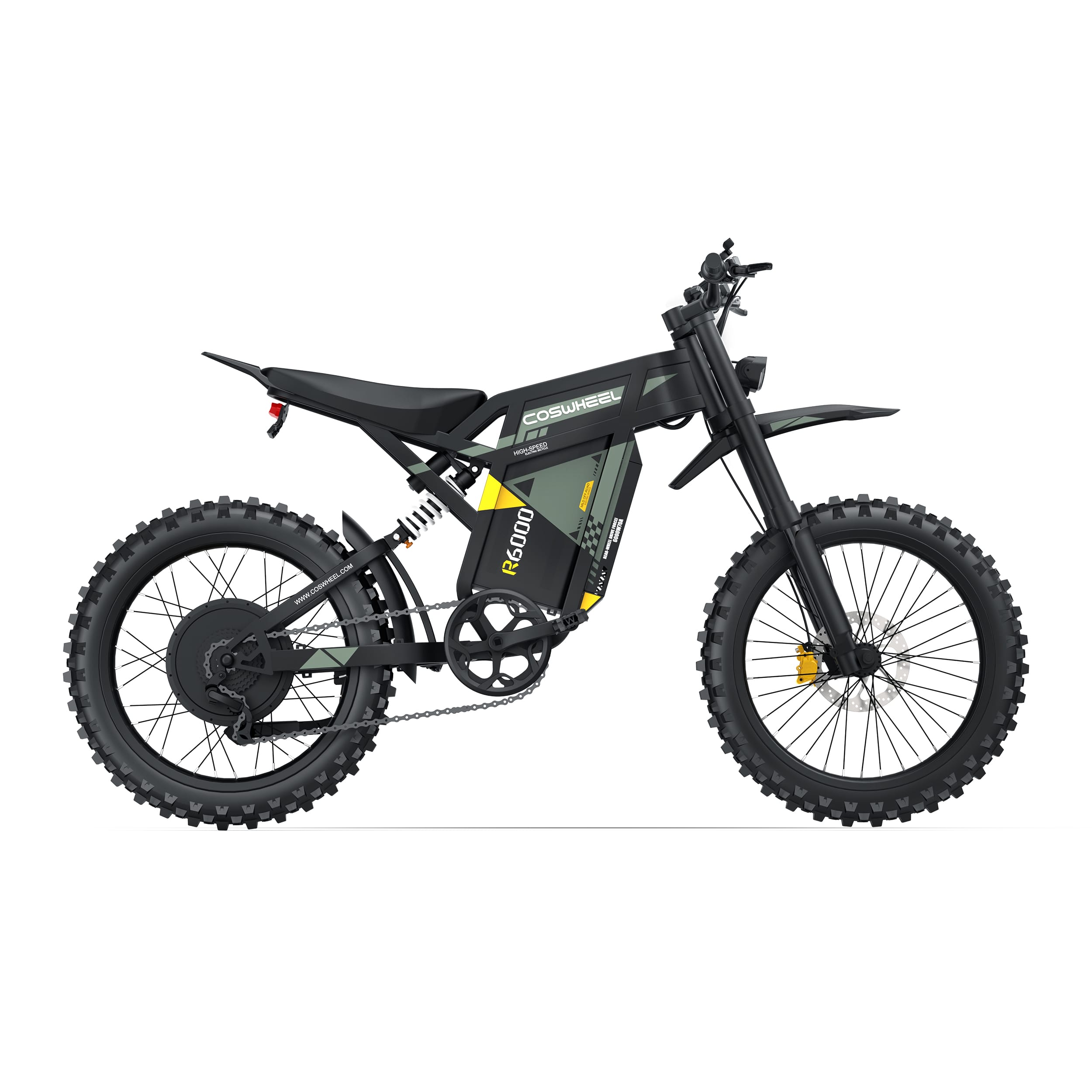 COSWHEEL R6000 電動アシスト自転車 R6000 60V 7000W E Dirt Bike | COSWHEEL