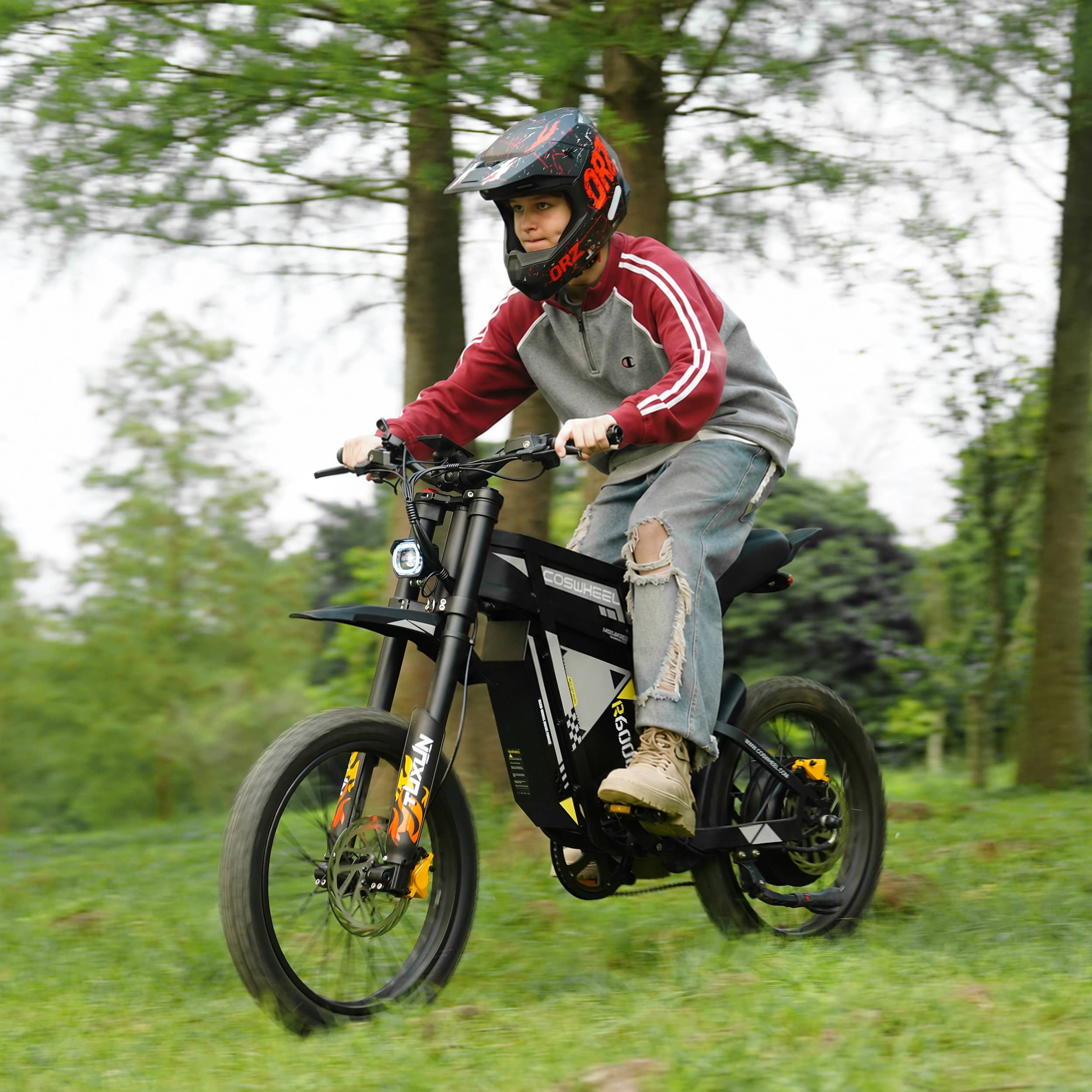 R6000 60V 7000W E Dirt Bike | COSWHEEL